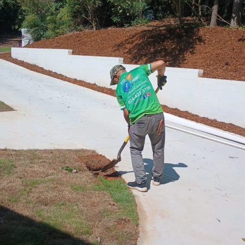 gas line digging